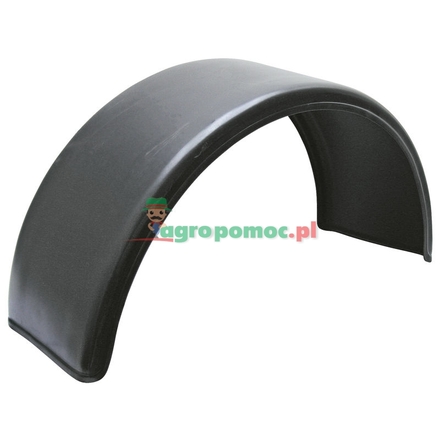  Rear wheel mudguard