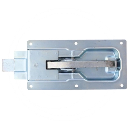  Recessed flat-bar catch