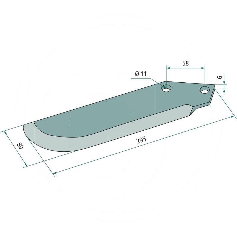  Scarifying blade