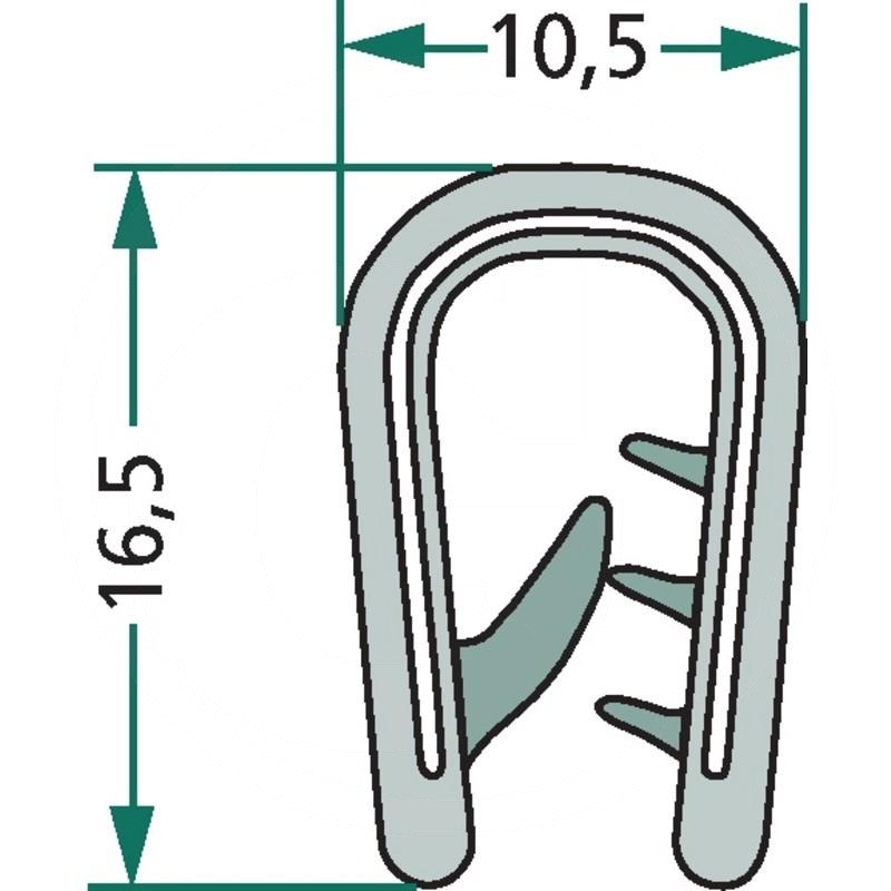  Sealing rubber