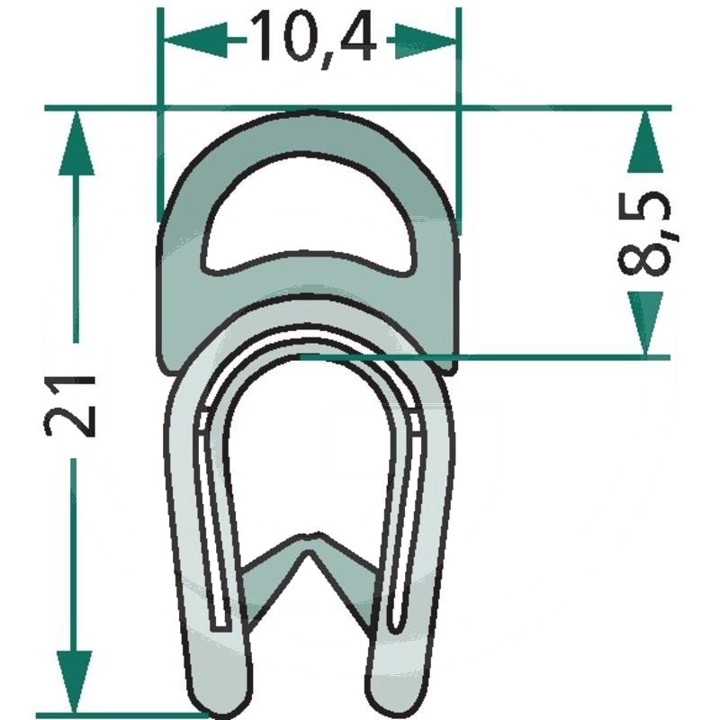  Sealing rubber