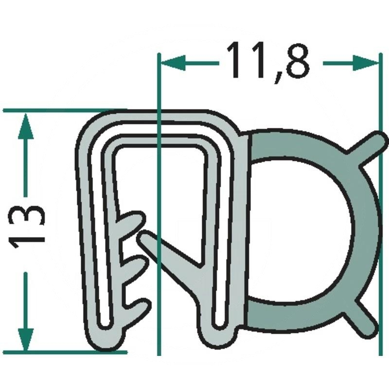  Sealing rubber