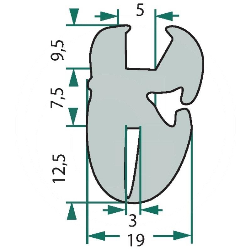  Sealing rubber