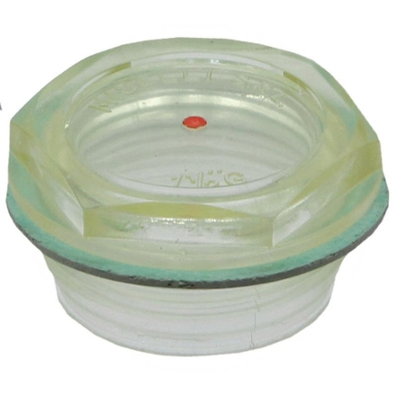  Sight-glass plastic 1.1/2"