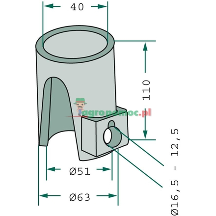  Tipping bearing