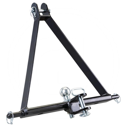  Trailer hitch for three-point linkage