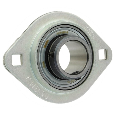  Two-hole flange bearing