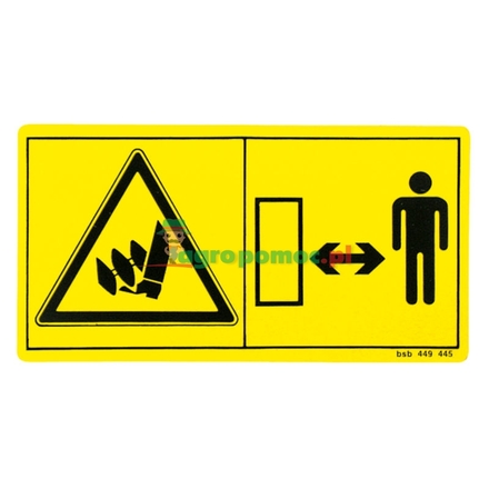  Warning sign