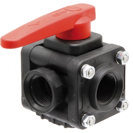 ARAG 3-way ball valve