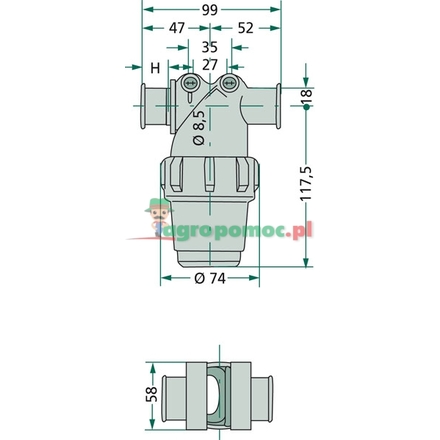 ARAG Pressure filter