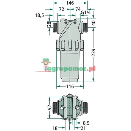 ARAG Pressure filter