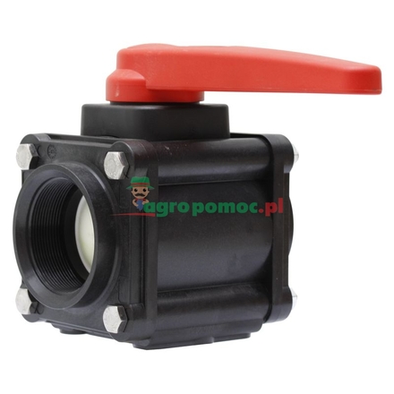 ARAG Through-flow ball valve