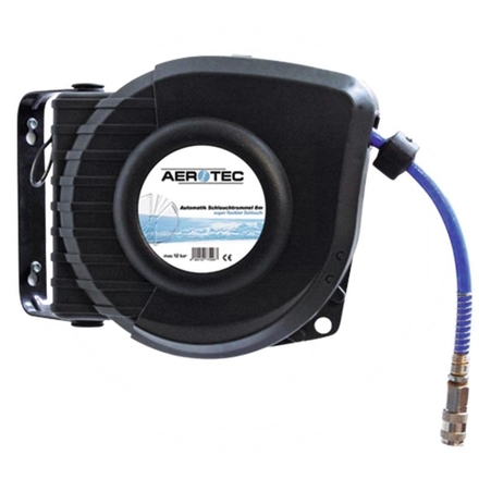 Automatic compressed air hose reel