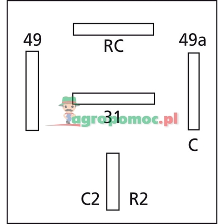 Belarus Flasher unit / electronic | RS 410 M, 18010450