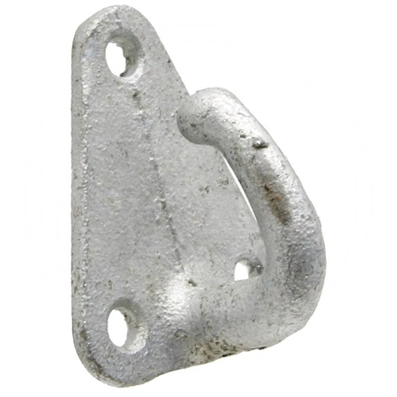 Blister Tarpaulin Hooks Galvanised 55x45mm