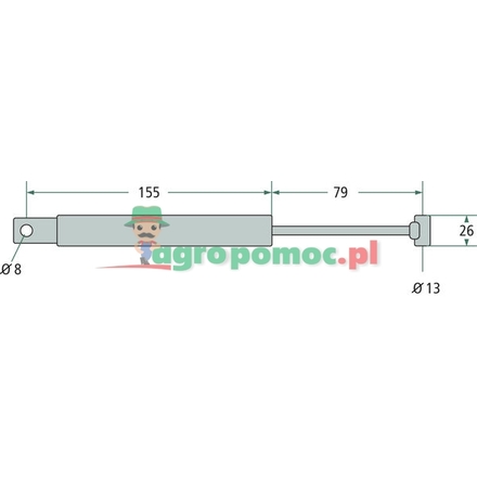 BPW Overrun damper