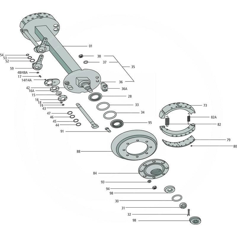 BPW Rod adjuster