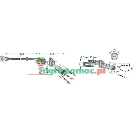 Cobo Multifunction switch | 7700036041