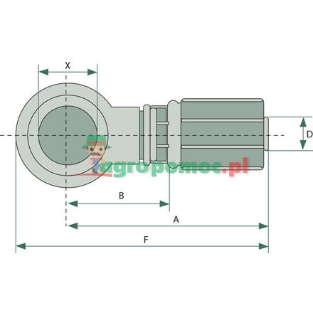 Gates PNE 06 RAM M12 GATES | 4G12DBJ