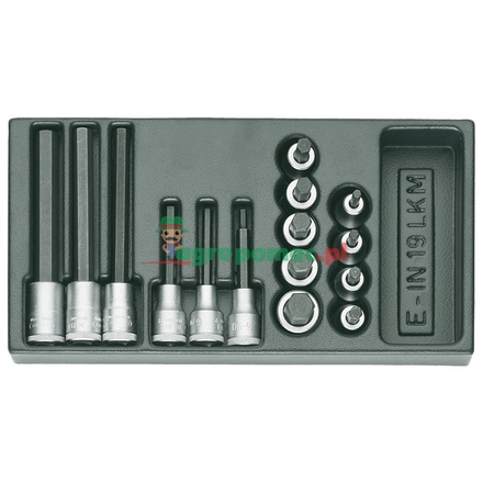 GEDORE Screwdriver inserts 1/2" | 1500 ES-IN 19 LKM