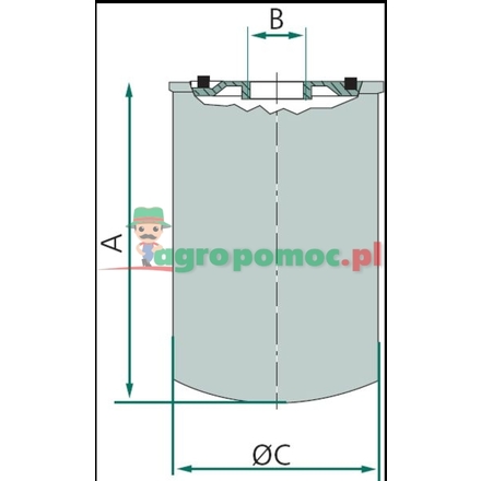 IKRON Spin-on element HE20.135 P010 | 20.135