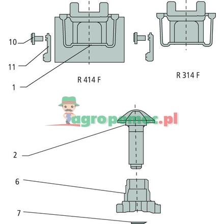 JOST Pivot pin