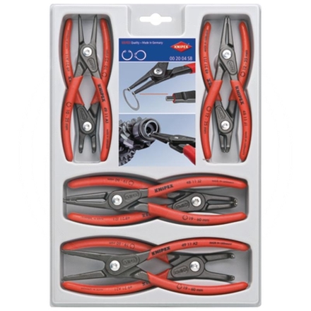 KNIPEX Precision Circlip Pliers Set 8 pieces