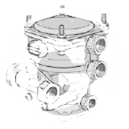 KNORR Bremse Anhängersteuerventil