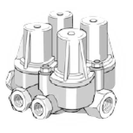 KNORR Bremse Vierkreisschutzventil