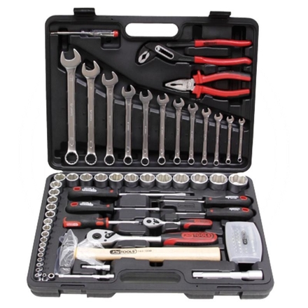 KS Tools 1/4" +1/2" SUPERLOCK tool set, 88 pcs.