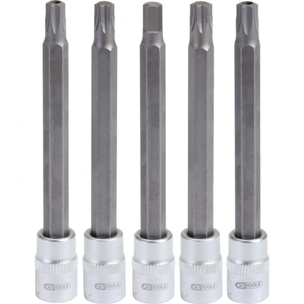 KS Tools 1/4" Airbag bit socket set, 5pcs