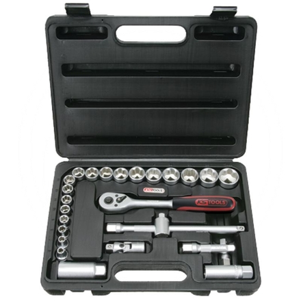 KS Tools 3/8" SUPERLOCK socket set, 26-pcs.