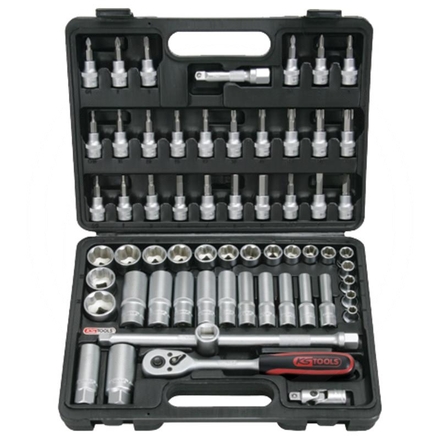 KS Tools 3/8" SUPERLOCK socket set, 61-pcs.