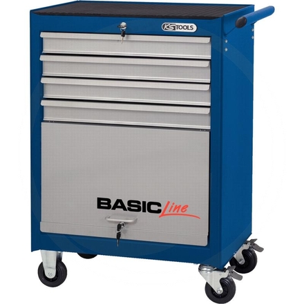 KS Tools BASIC,blue roller cabinet,4 drawer