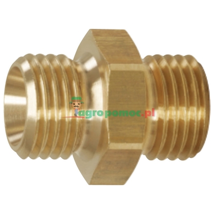 KS Tools Brass reducing nipple, 13x17mm