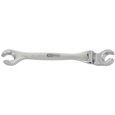 KS Tools CHROME+ flex head flare nut spanner,14mm