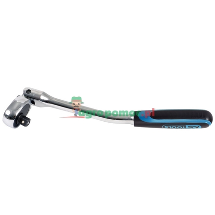 KS Tools CHROME+ flex head ratchet, 3/8", 270mm