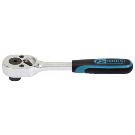 KS Tools CHROME+ mini bit ratchet, 1/4", 115mm