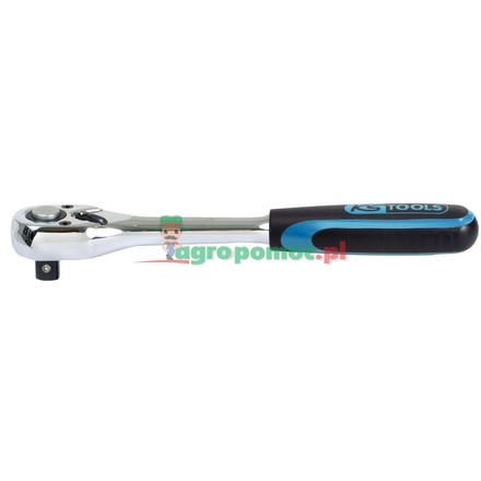 KS Tools CHROME+ reversible ratchet, 1/2", 250mm