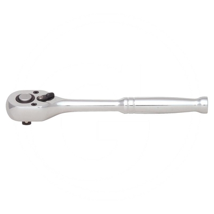 KS Tools CHROME+ reversible ratchet, 3/8", 180mm