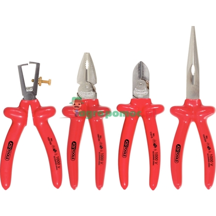 KS Tools CLASSIC 1000V plier set, 4pcs