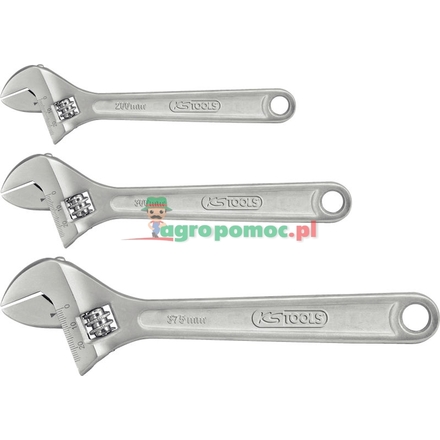 KS Tools CLASSIC adjustable spanner set, 3pcs