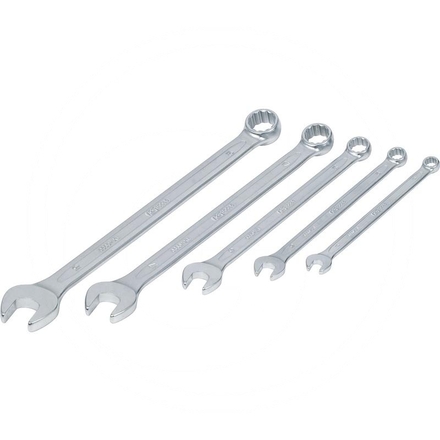 KS Tools Combination spanner set, extra long