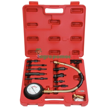 KS Tools Compression tester set, diesel, 13pcs