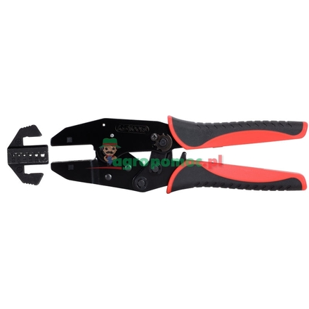 KS Tools Crimping plier f.pin terminals, 0.5-4mm