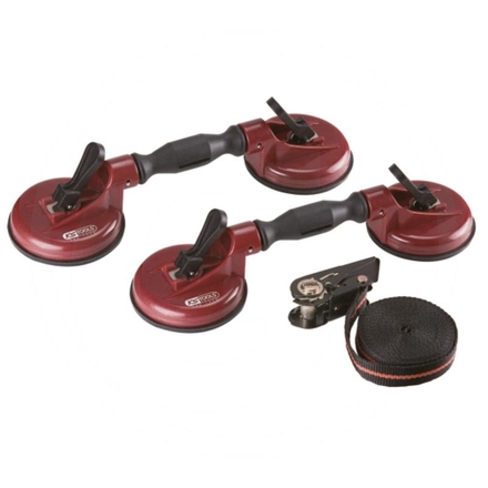 KS Tools Double suction holder set, 3pcs