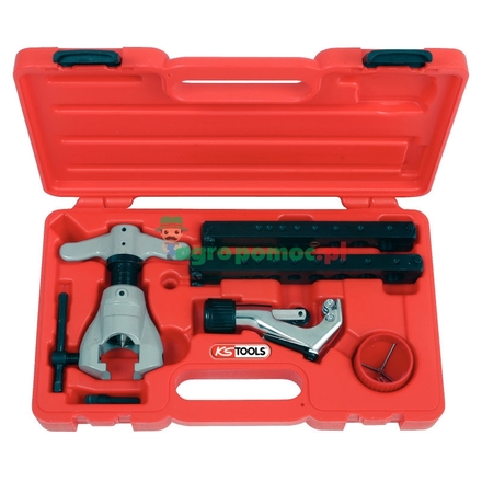 KS Tools Eccentric pipe flaring set, 6pcs, 6-19mm