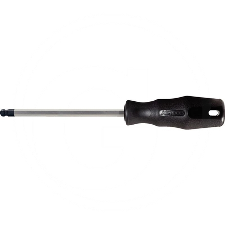 KS Tools ERGO screwdriver, ball ended hex, 2.5mm