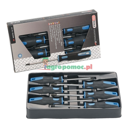 KS Tools ERGO+ screwdriver set TX, 6pcs,TB10-TB40