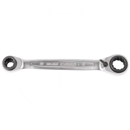 KS Tools GEAR+ 4in1 spanner, 14x17+18x19mm